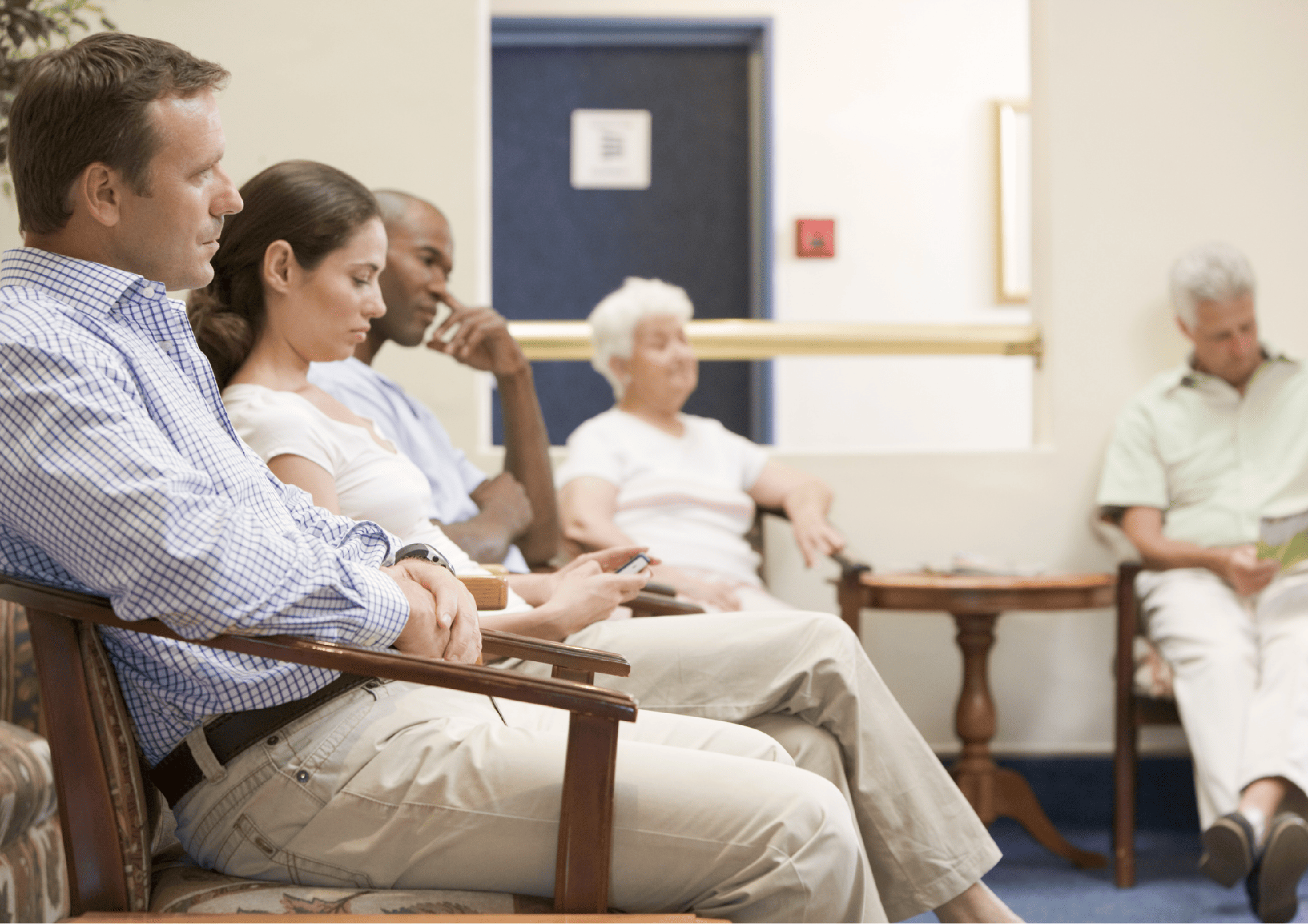 Moins d'ennuis en salle d'attente